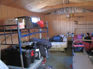 Bunkroom, to the left