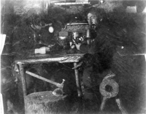 Rough accommodations on the trail