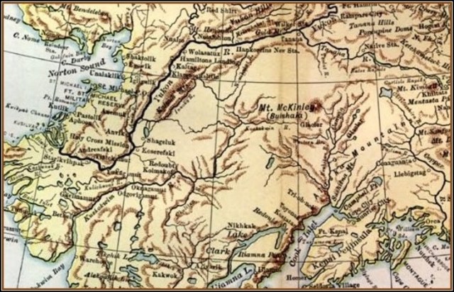 Iditarod country map copy